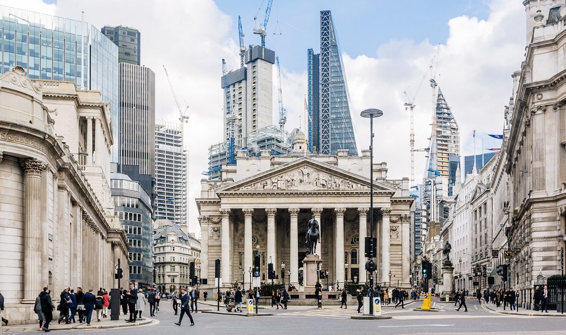 London stocks fall as Mideast tensions weigh; Burnham becomes new British premier