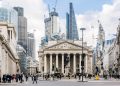 London stocks fall as Mideast tensions weigh; Burnham becomes new British premier